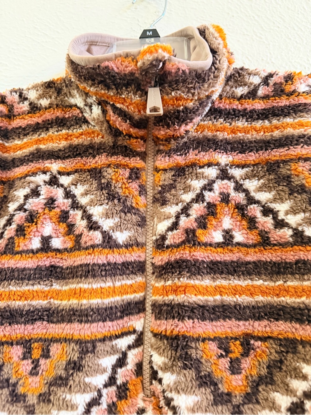 Carhartt loose fit fleece pullover Aztec print - Picture 5 of 11